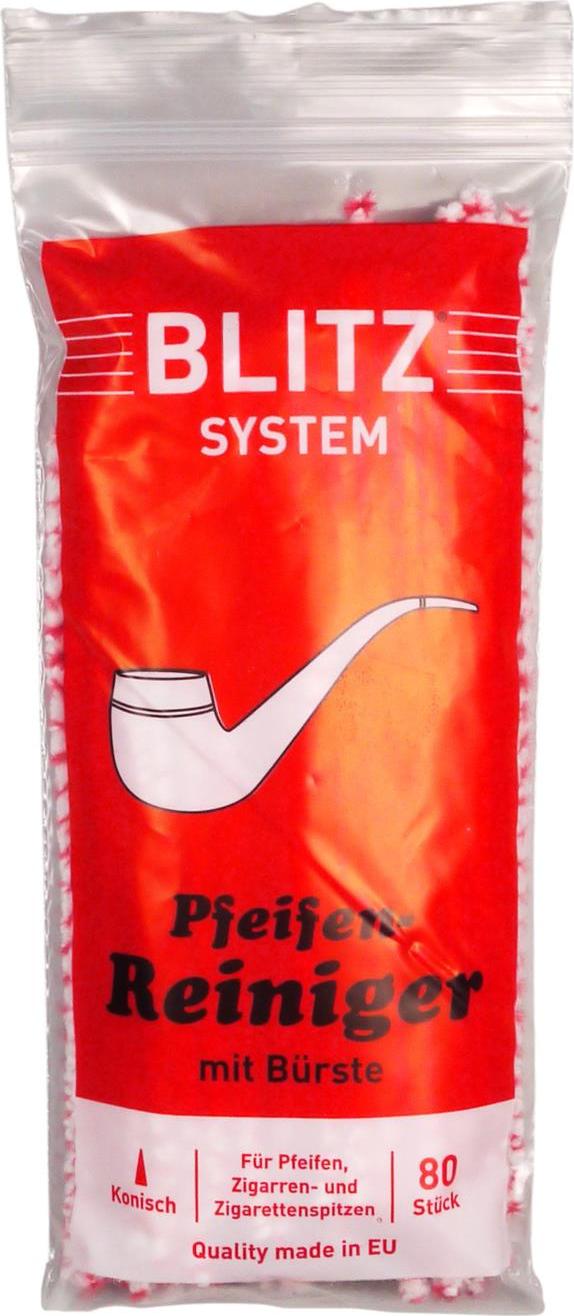 Pfeifenreiniger rot weiß 1 Packung 80 Stück