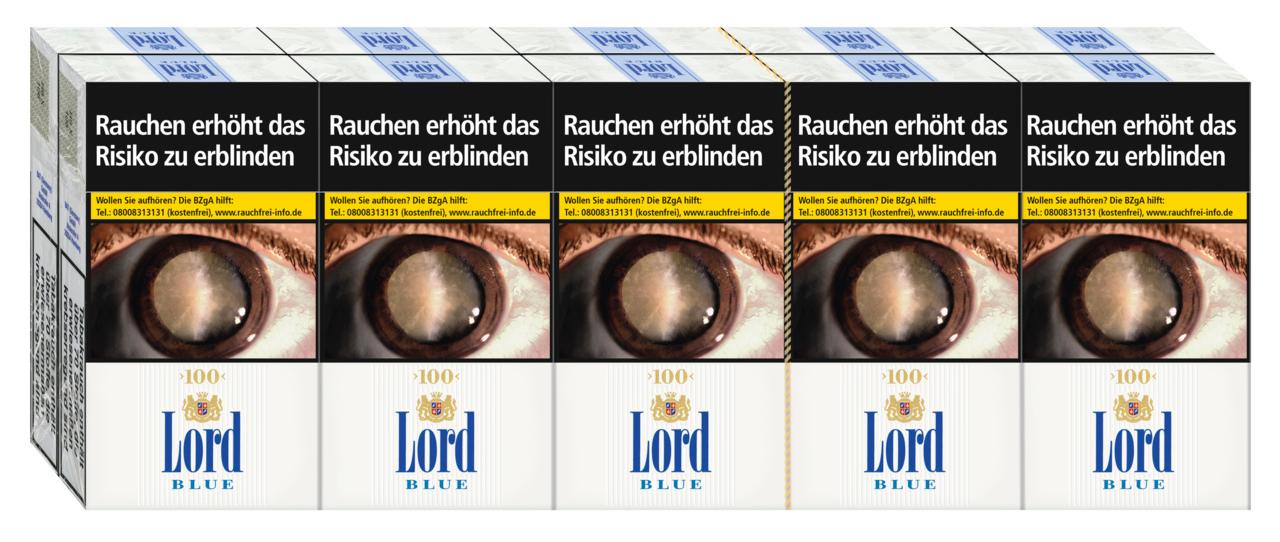 Lord Blue 100 Zigaretten  1 Stange 10x20 Stück