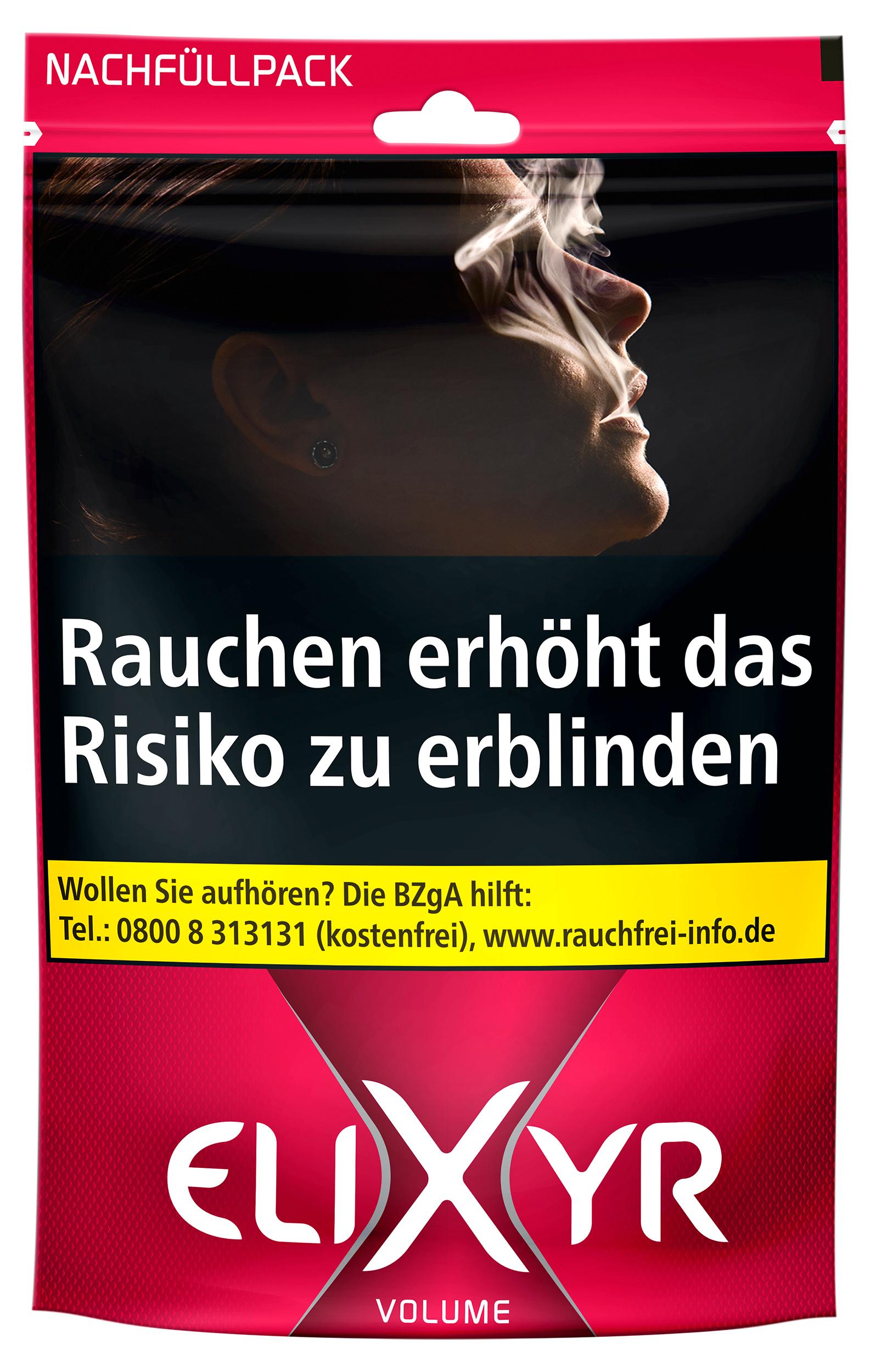 Elixyr Volumentabak Red  1 Beutel 95 Gramm