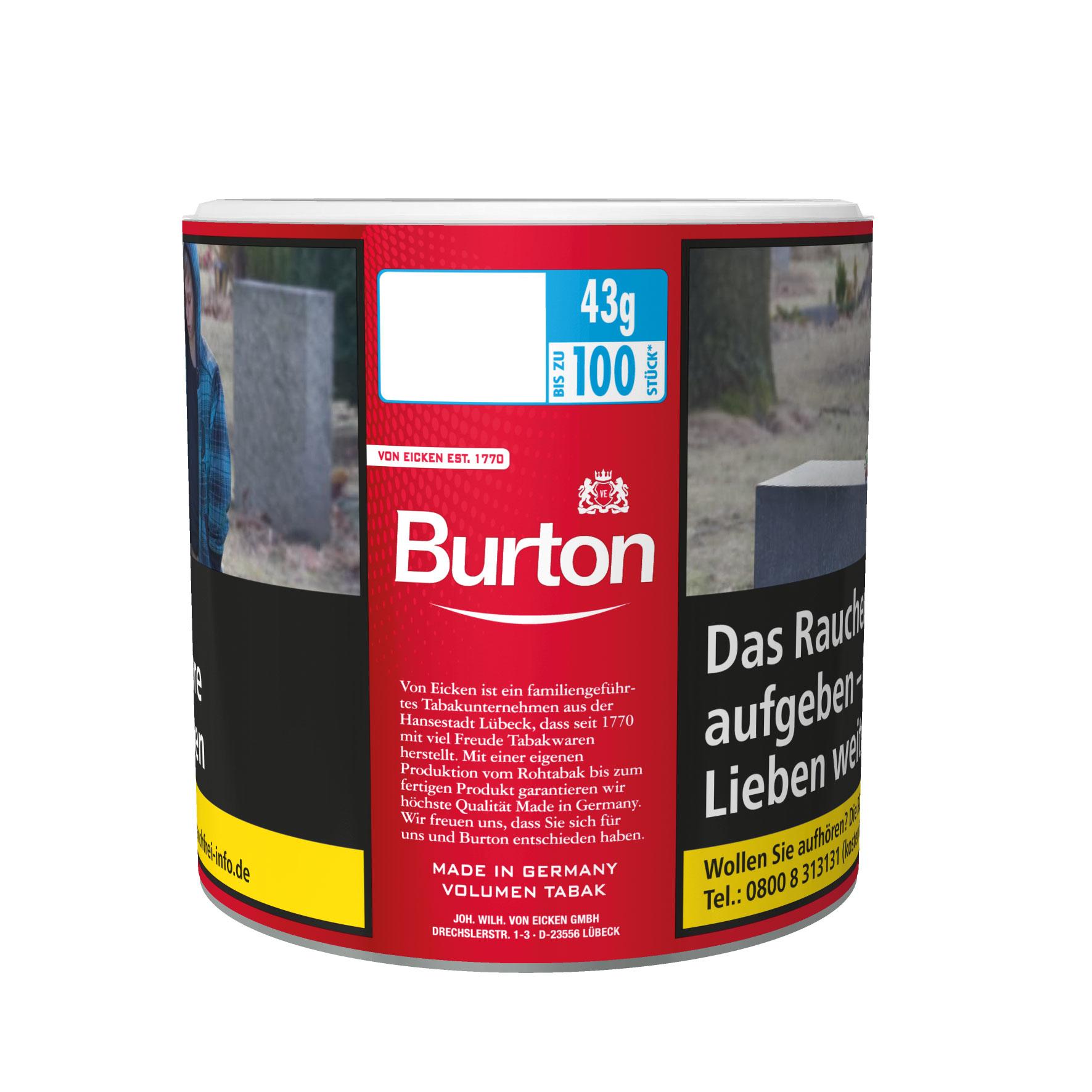 Burton Volumentabak Full Red L 1 Dose