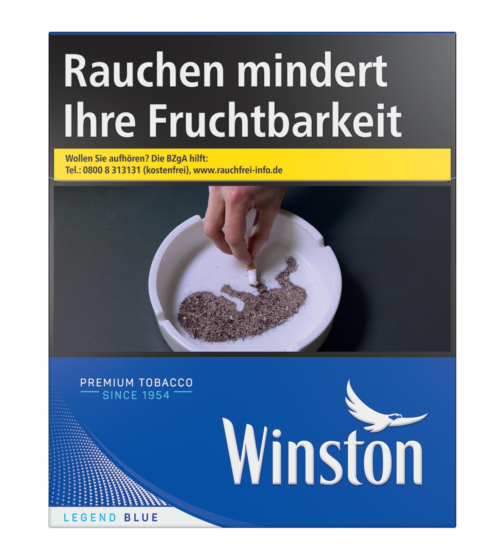 Winston Blue Zigaretten 5XL 1 Stange 4x41 Stück