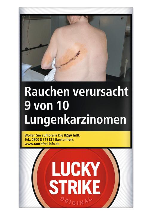 Lucky Strike Original Red Zigarettentabak  1 Pouch 30 Gramm