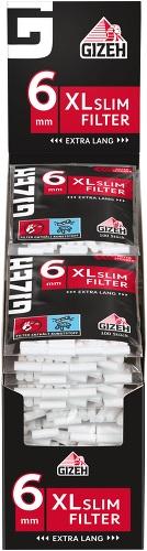 Gizeh Black XL Slim Filter Regular Size 1 Stange 20x100 Stück
