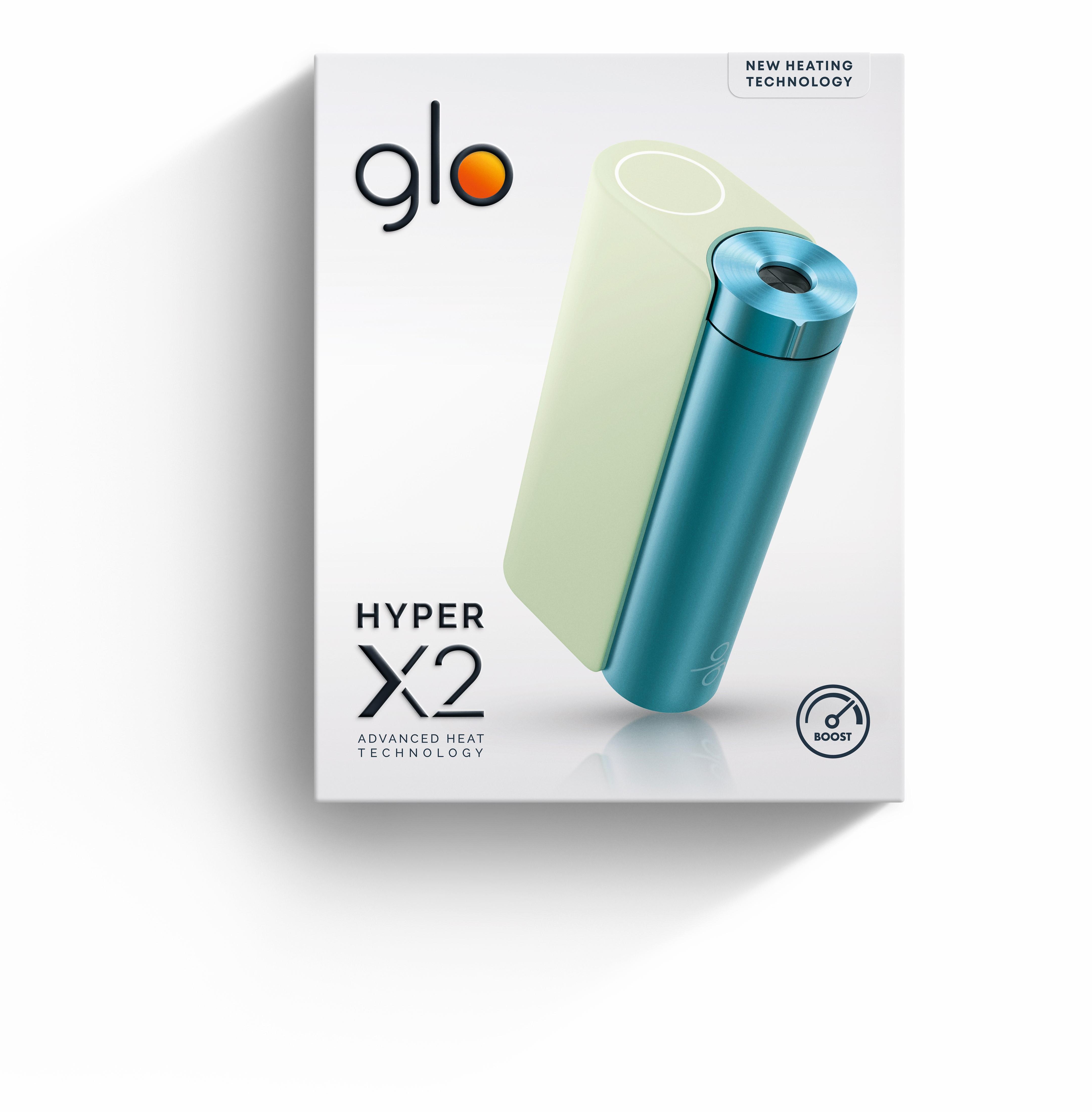 glo hyper X2 Device Mint/Bluegreen 1 Packung