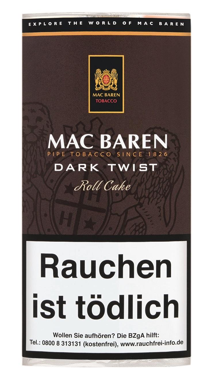 Mac Baren Pfeifentabak Dark Twist 1 Packung