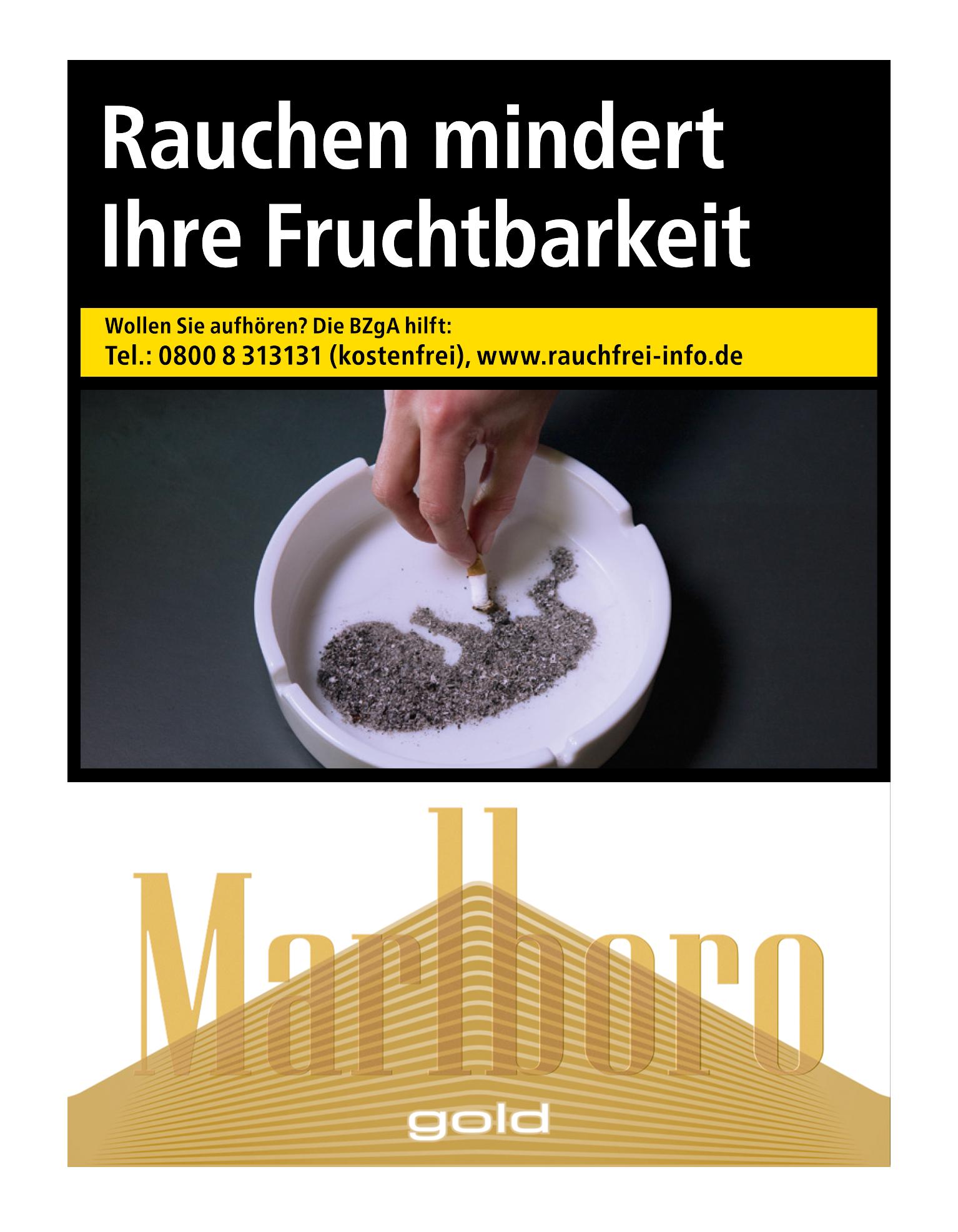Marlboro Gold 4XL Zigaretten 1 Packung 34 Stück
