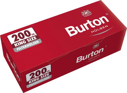 Burton Zigarettenhülsen 1 Packung
