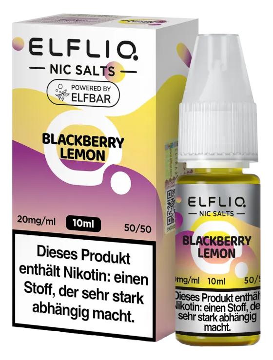 ELFLIQ Blackberry Lemon 20mg 1 Packung 1 Stück