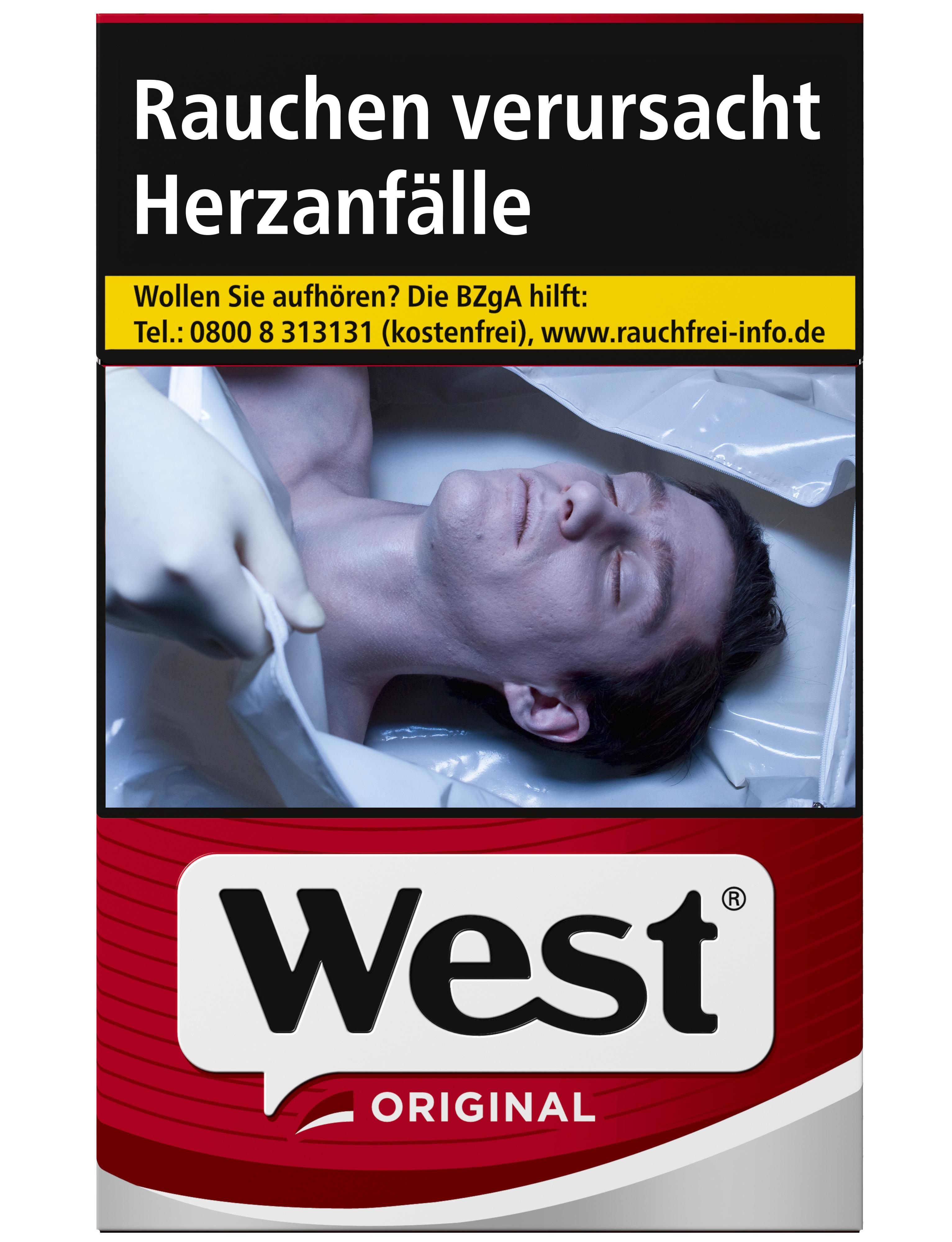 West Original Zigaretten 1 Stange 10x20 Stück