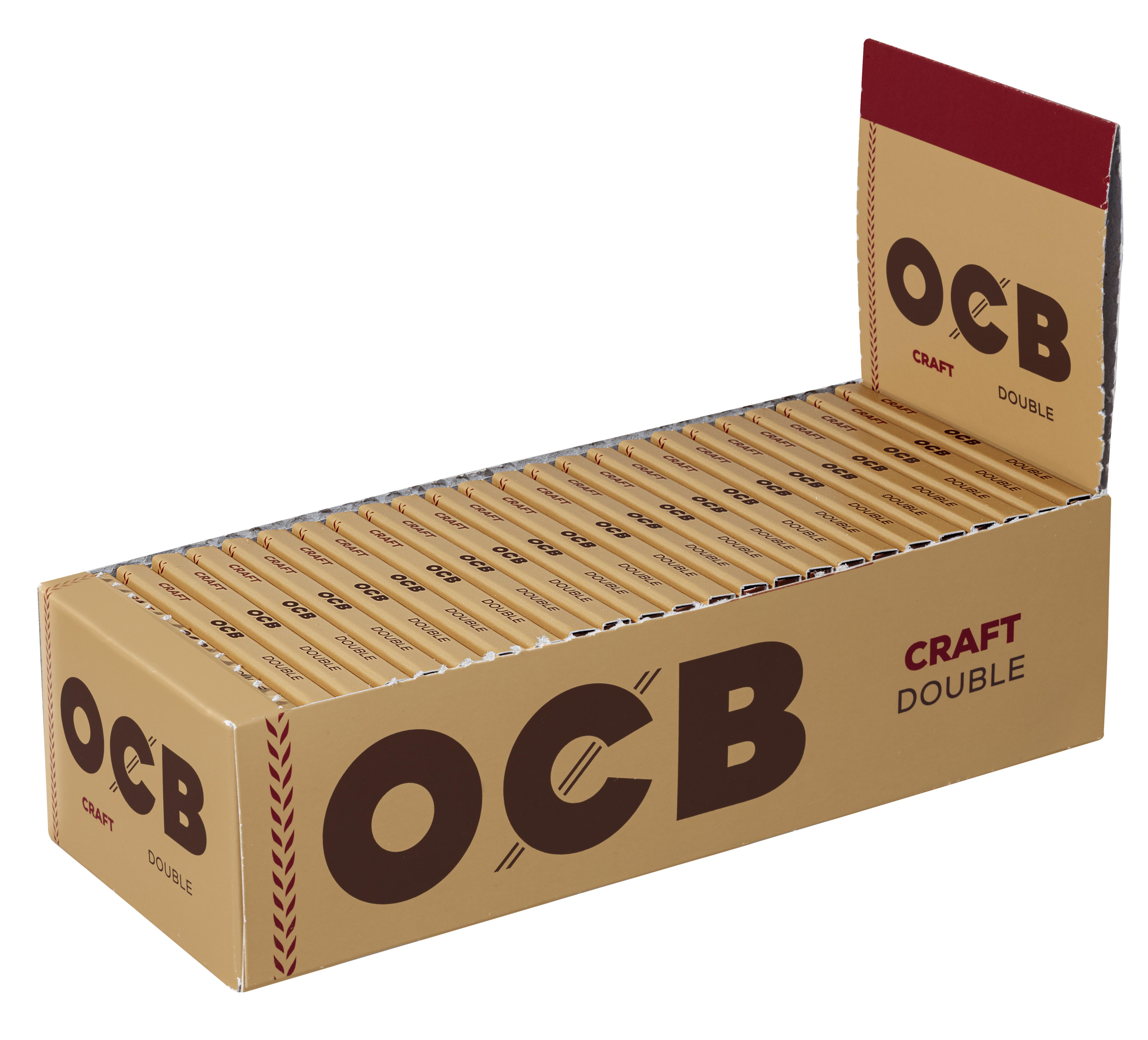 OCB Zigarettenpapier Craft Unbleached 1 Stange 25x100 Stück