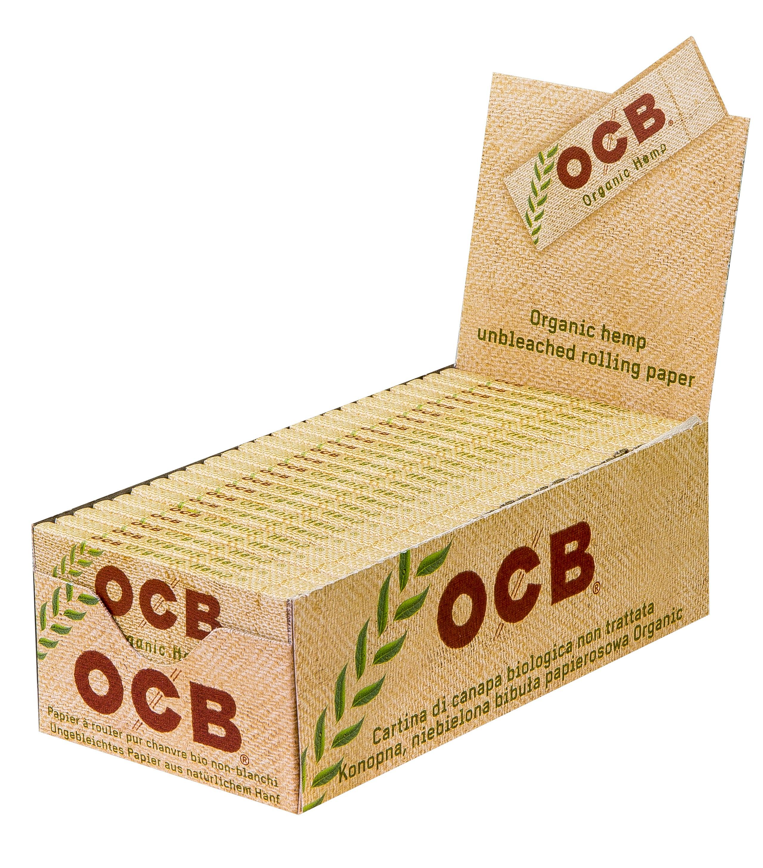 OCB Zigarettenpapier Organic 1 Stange 50x50 Stück