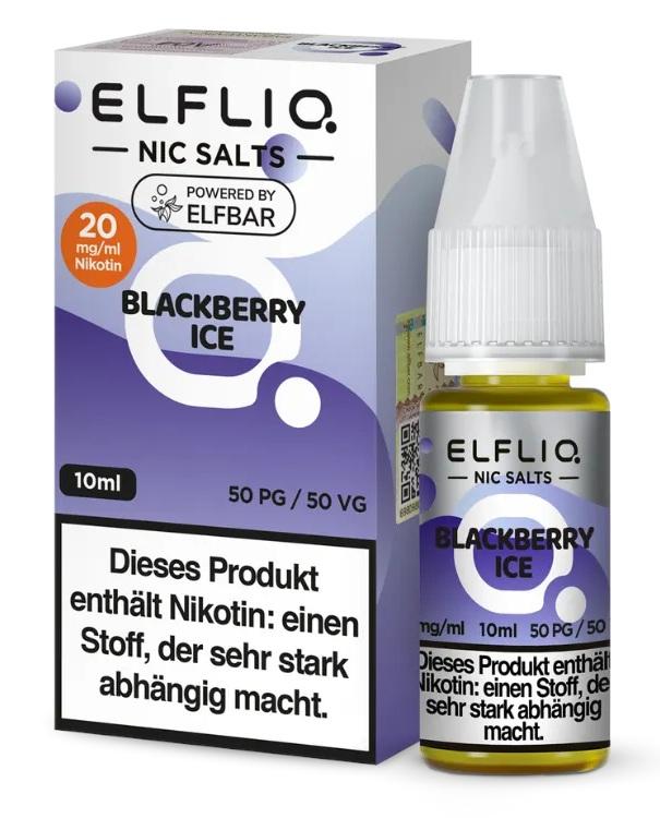 ELFLIQ Blackberry Ice 20mg 1 Packung 1 Stück