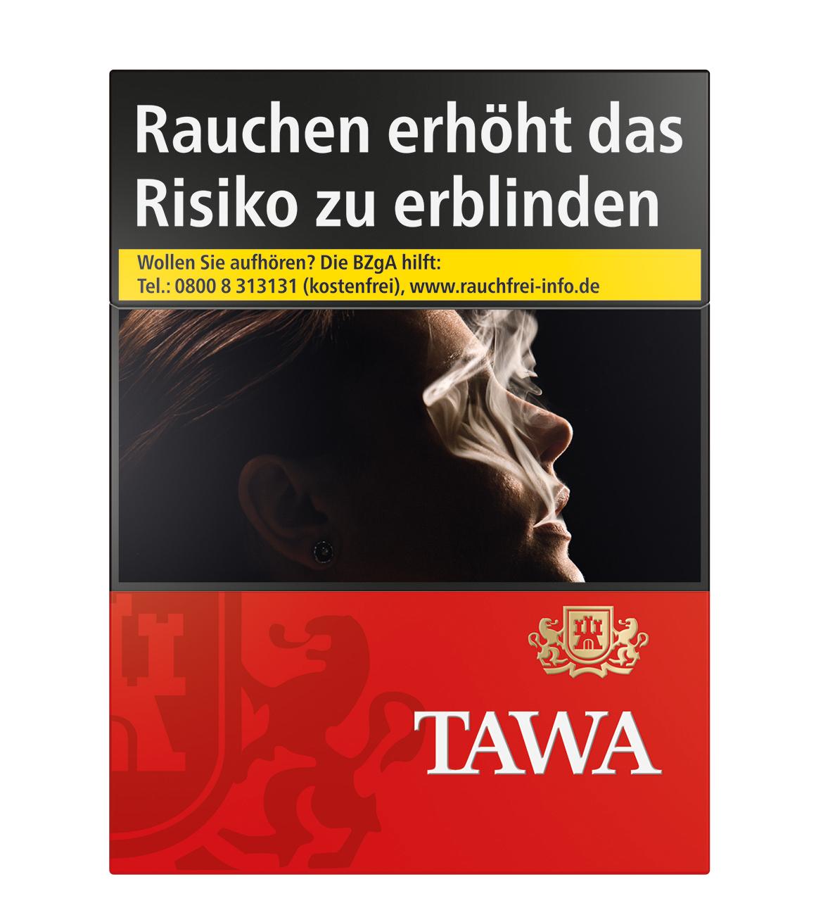 Tawa Red XXL Zigaretten  1 Packung 27 Stück