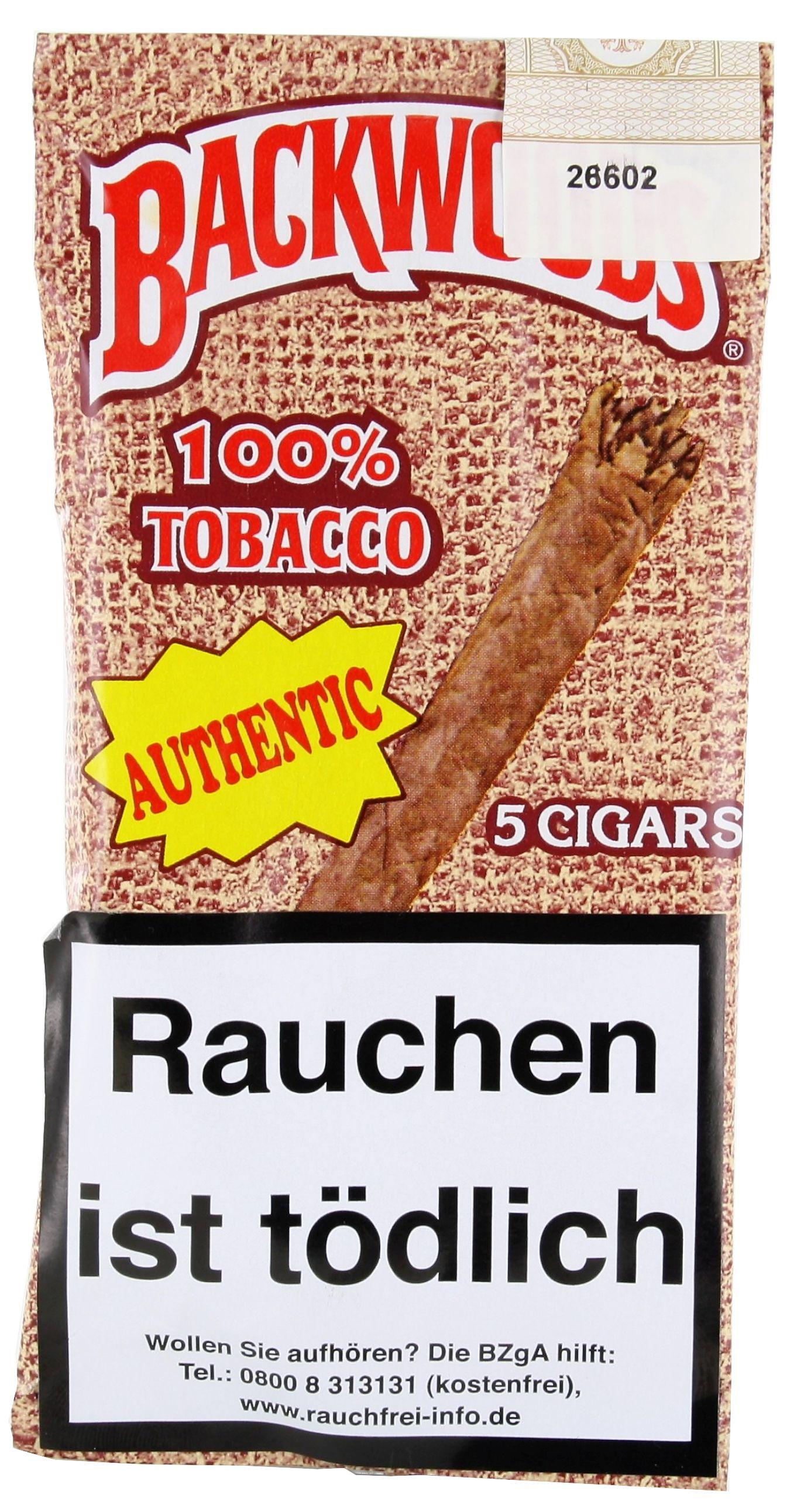 Backwoods Zigarillos Authentic 1 Packung