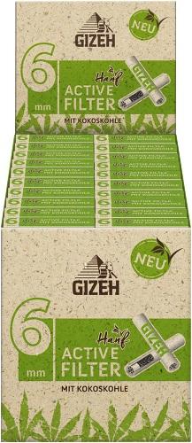 Gizeh Hanf Active Filter 6mm 1 Stange