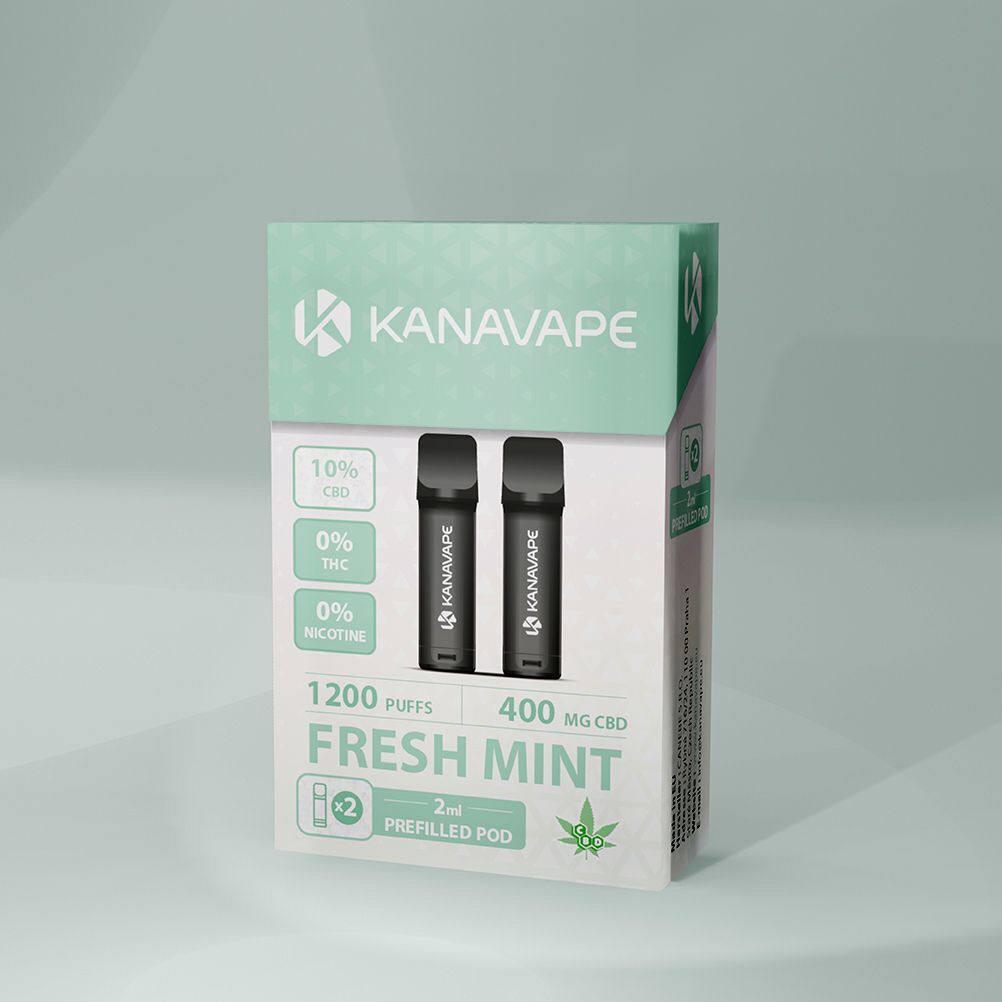 Kanavape Pods Fresh Mint mit CBD