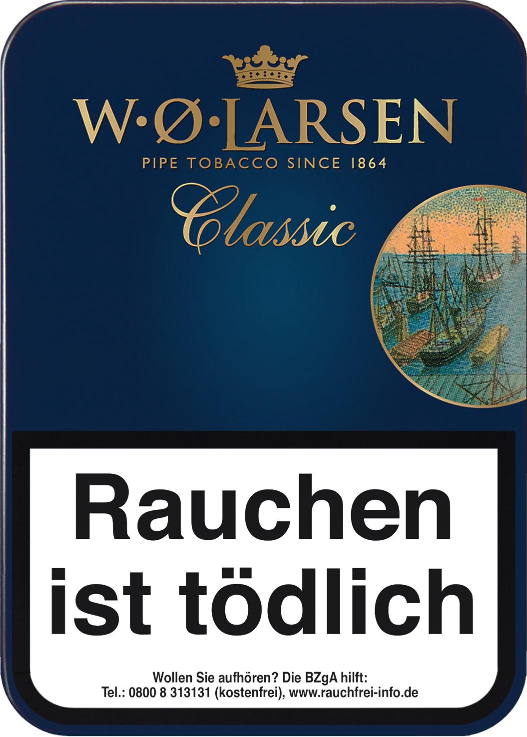 W.O. Larsen Pfeifentabak Classic 1 Dose 100 Gramm
