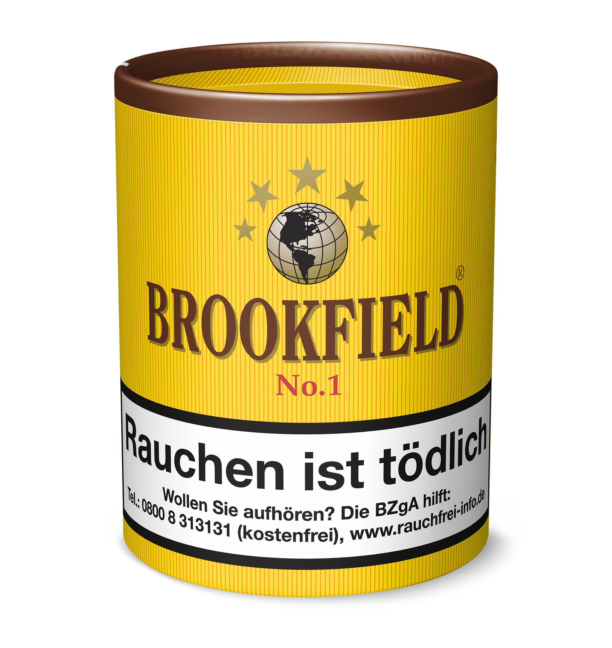 Brookfield Pfeifentabak No.1 Aromatic Blend 1 Packung