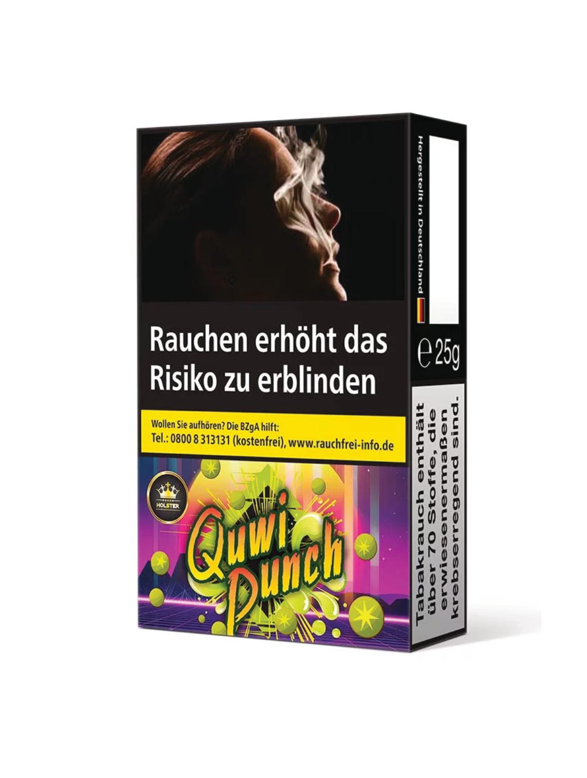 Holster Quwi Punch Shisha Tabak 1 Packung 25 Gramm