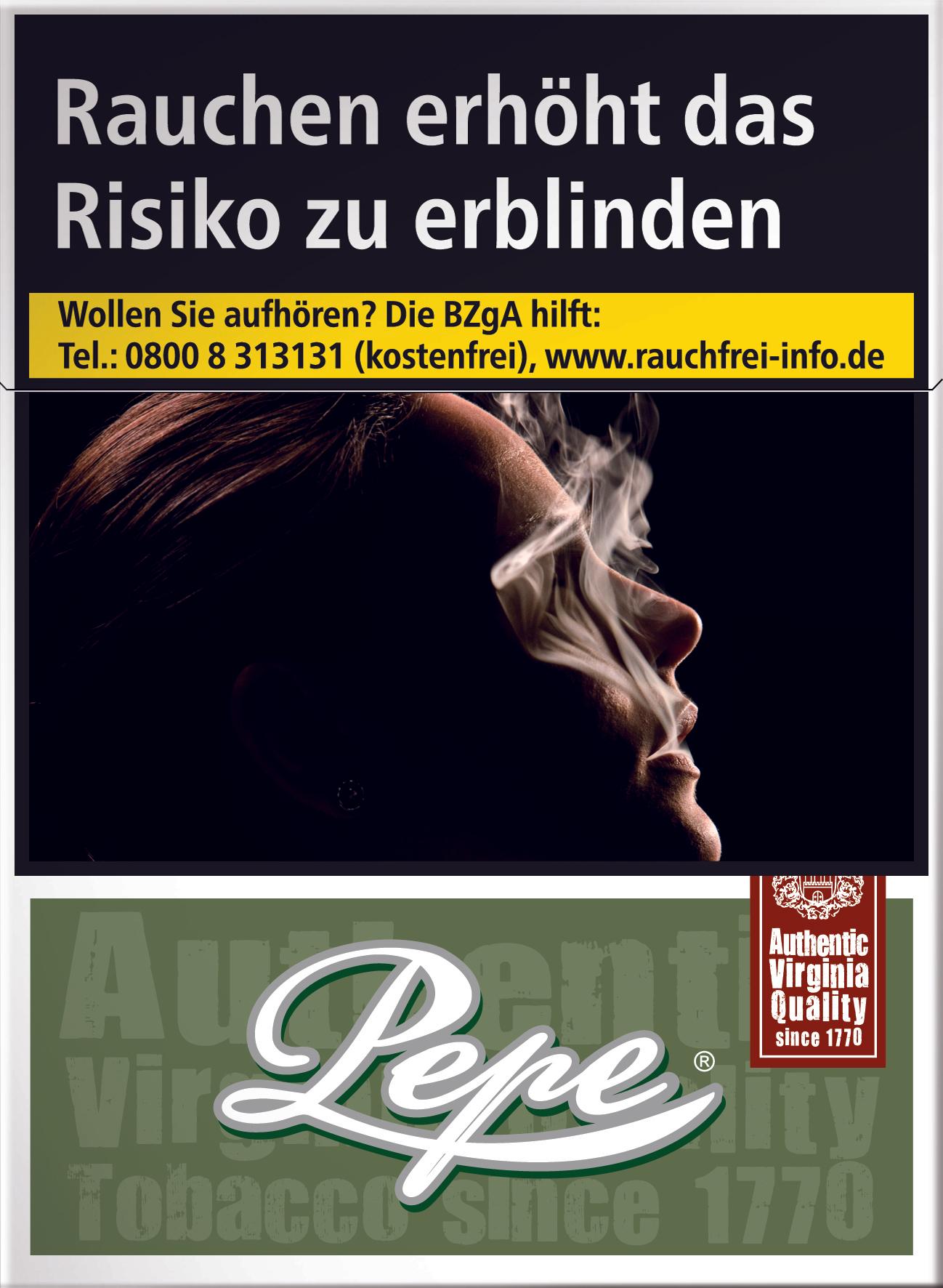 Pepe Zigaretten Rich Green MP 1 Packung