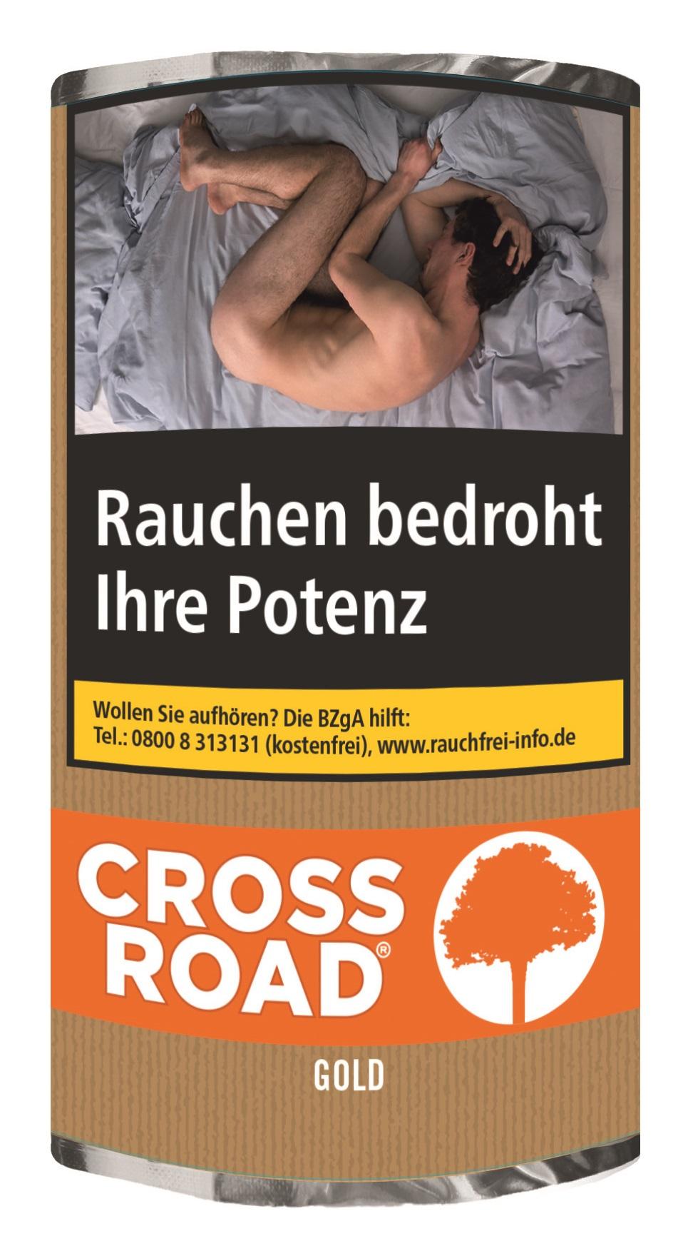 Crossroad Zigarettentabak Gold 1 Gebinde 5x30 Gramm