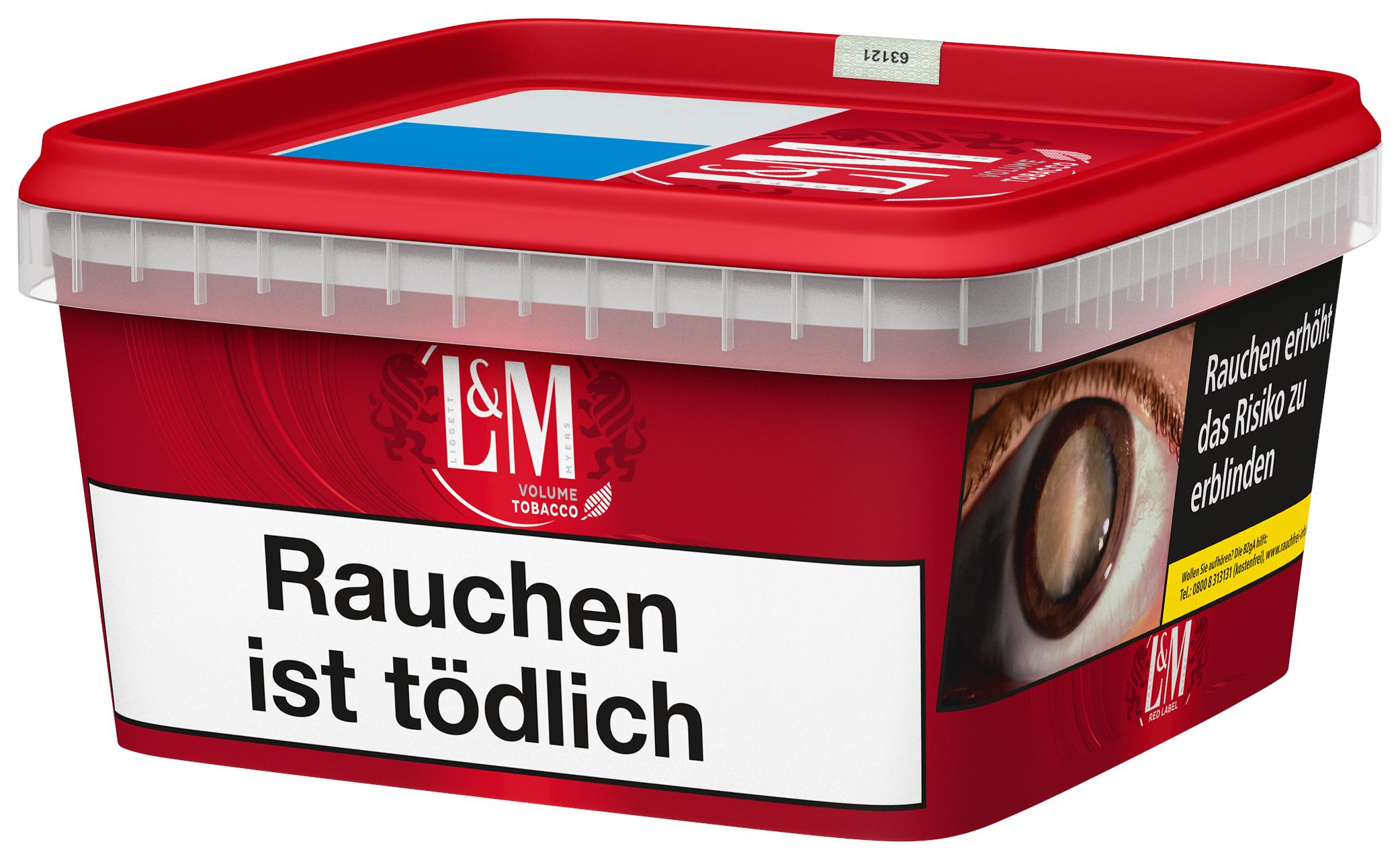 L&M Red Volumentabak Big Box 1 Eimer