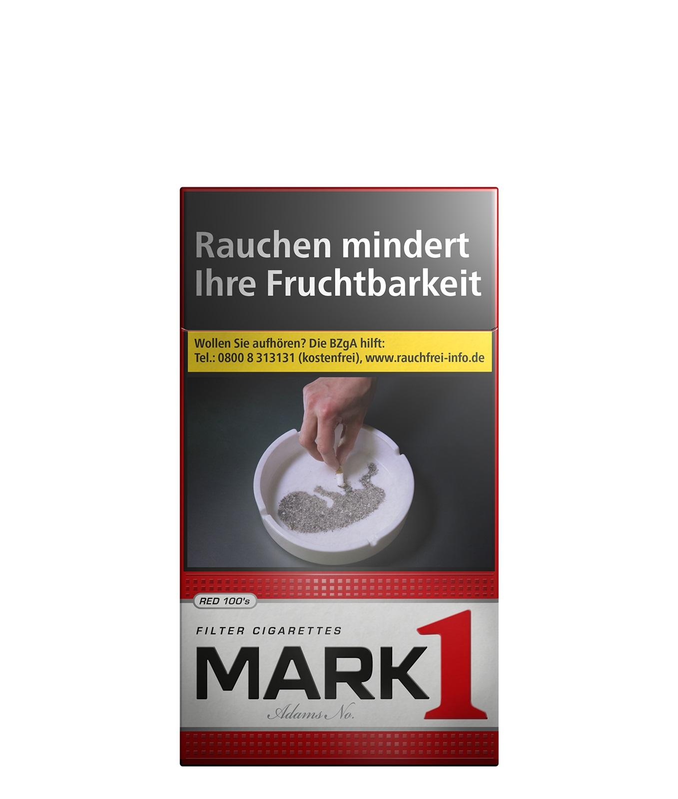 Mark 1 Zigaretten No. 1 Red 100 1 Packung