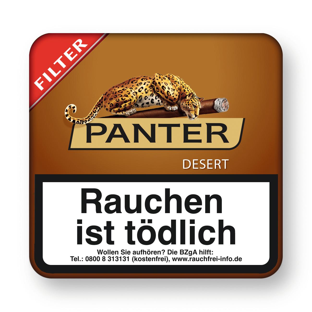 Panter Desert Zigarillos Filter 1 Stange 10x20 Stück