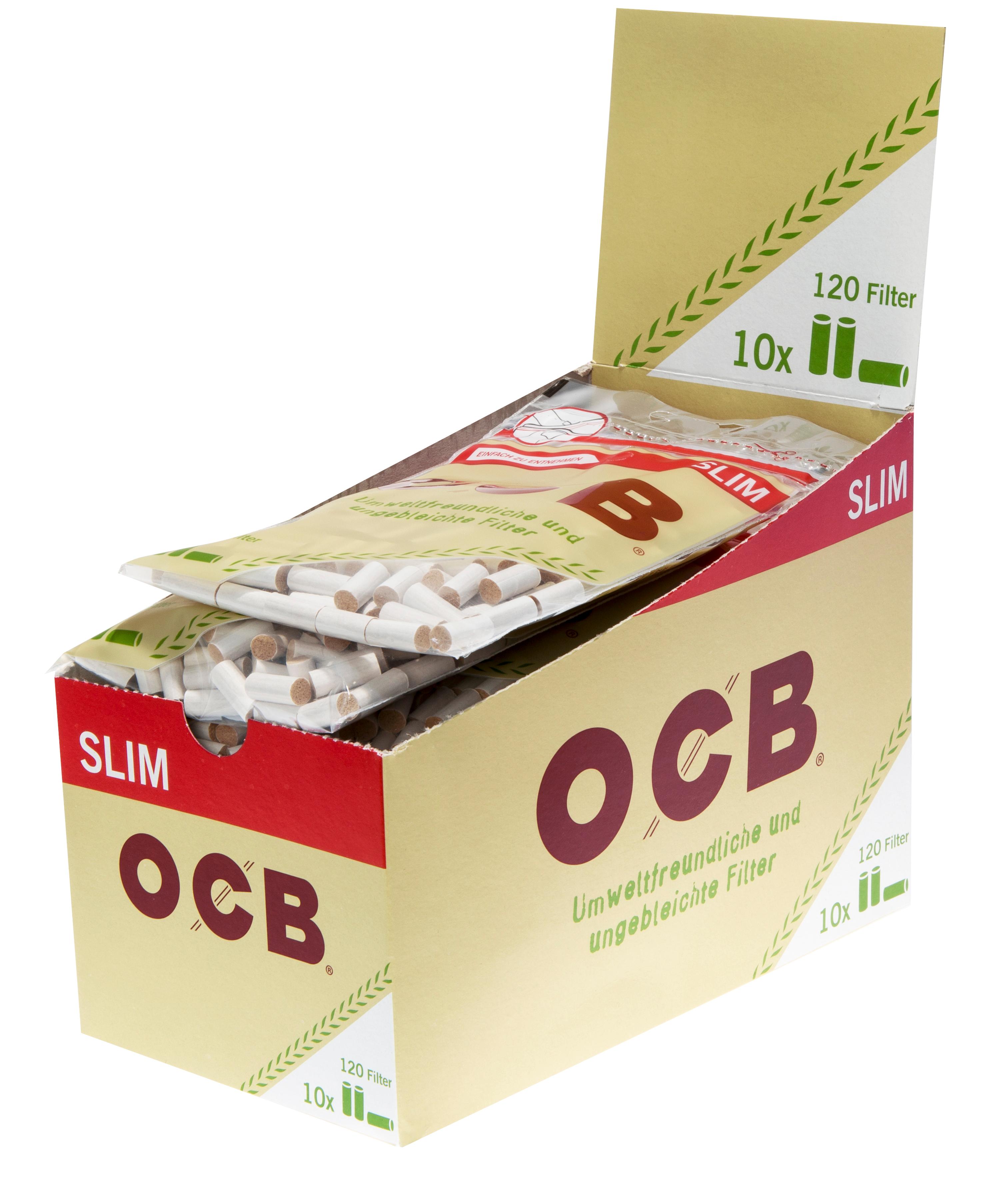 OCB Drehfilter Organic Slim 1 Stange