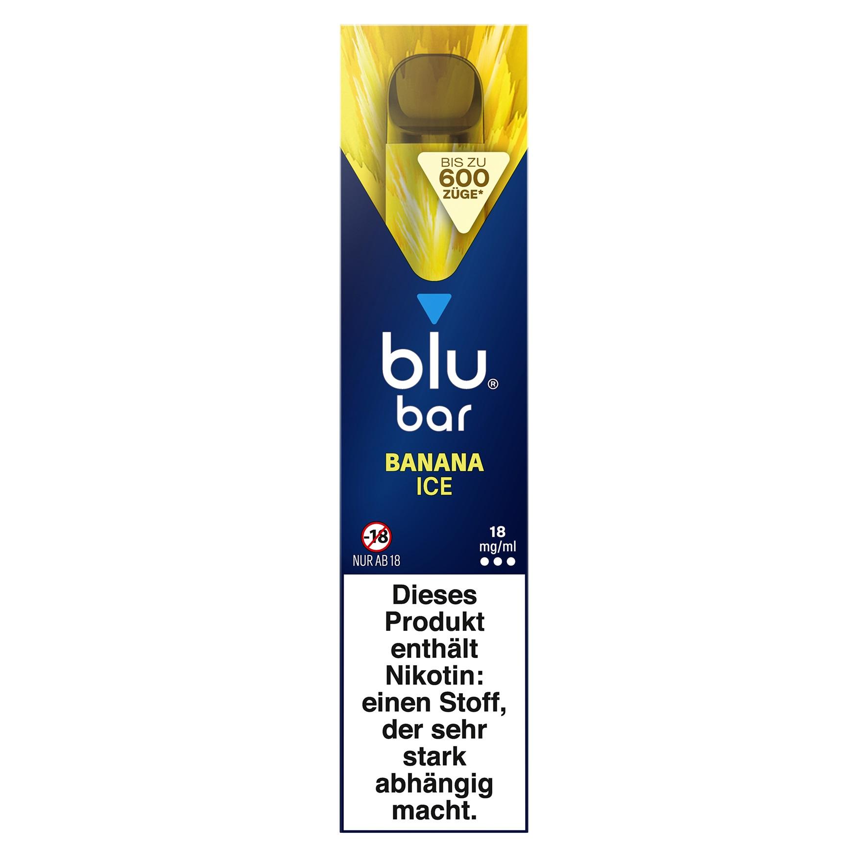 blu bar Banana Ice 18mg 1 Packung