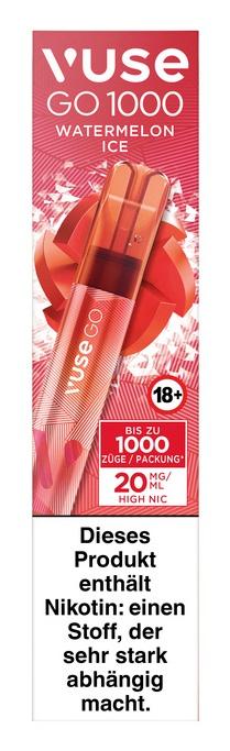 Vuse Go 1000 Watermelon Ice 1 Packung 1 Stück