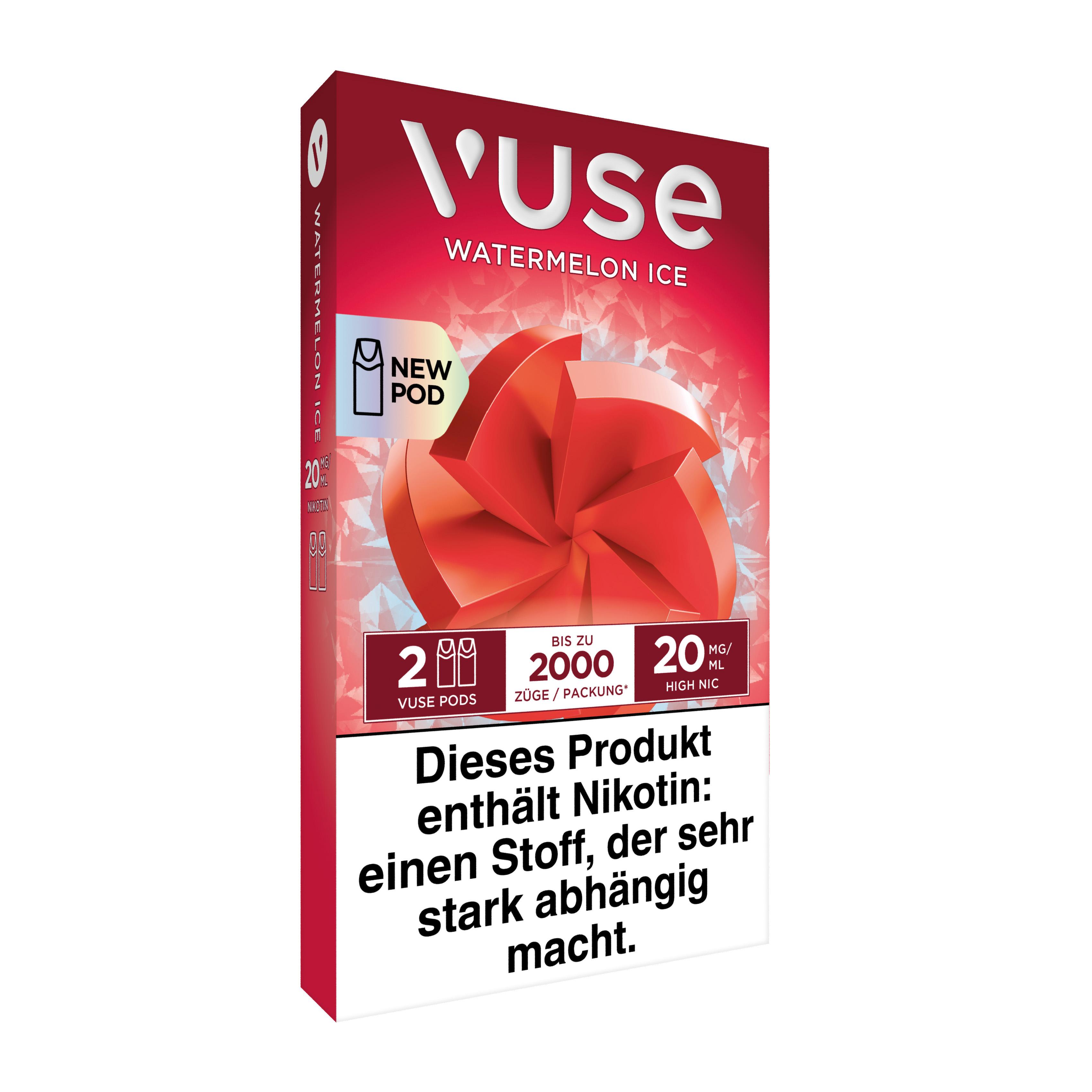 Vuse Pod Watermelon Ice 20mg 1 Packung 2 Stück