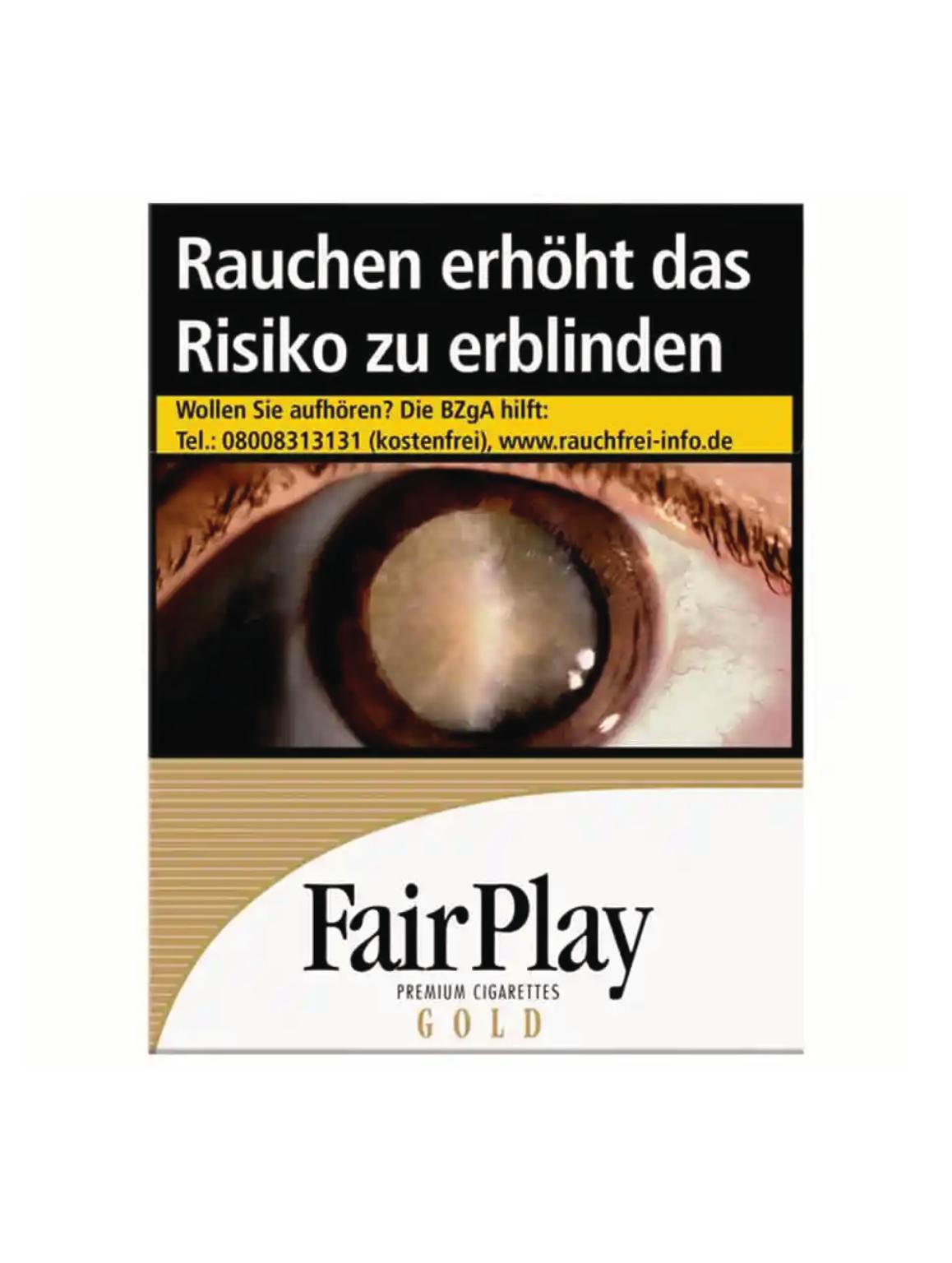 Fair Play Gold XXL Zigaretten 1 Packung