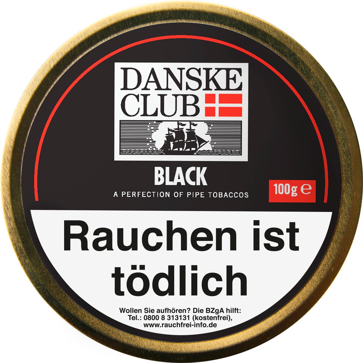 Danske Club Pfeifentabak Black 1 Dose
