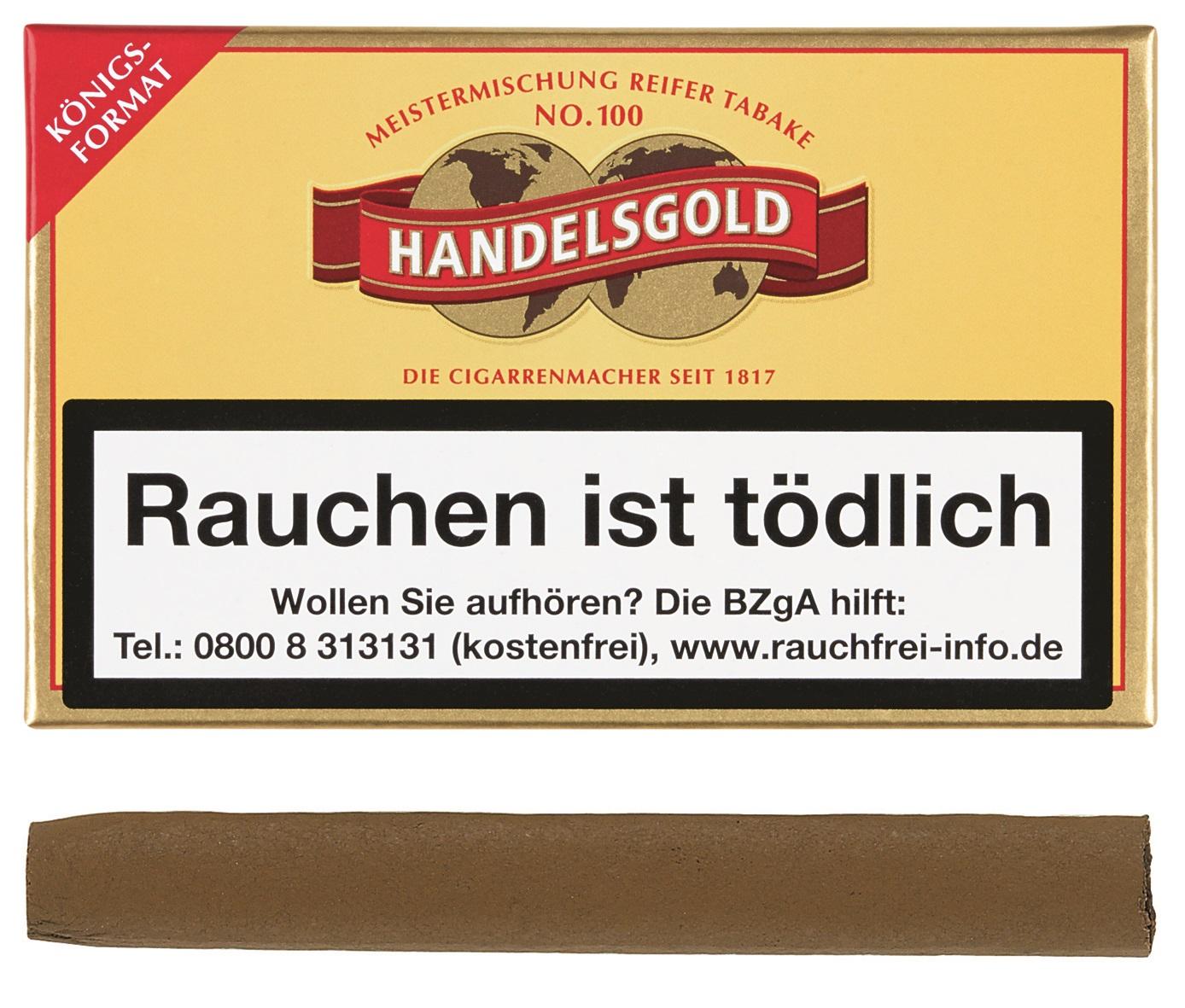 Handelsgold Zigarillos 100 1 Packung