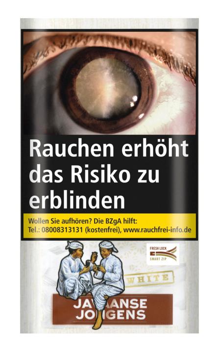 Javaanse Jongens Zigarettentabak White 1 Gebinde 6x30 Gramm