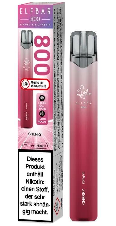 ELF Bar 800 Cherry 20mg 1 Packung 1 Stück