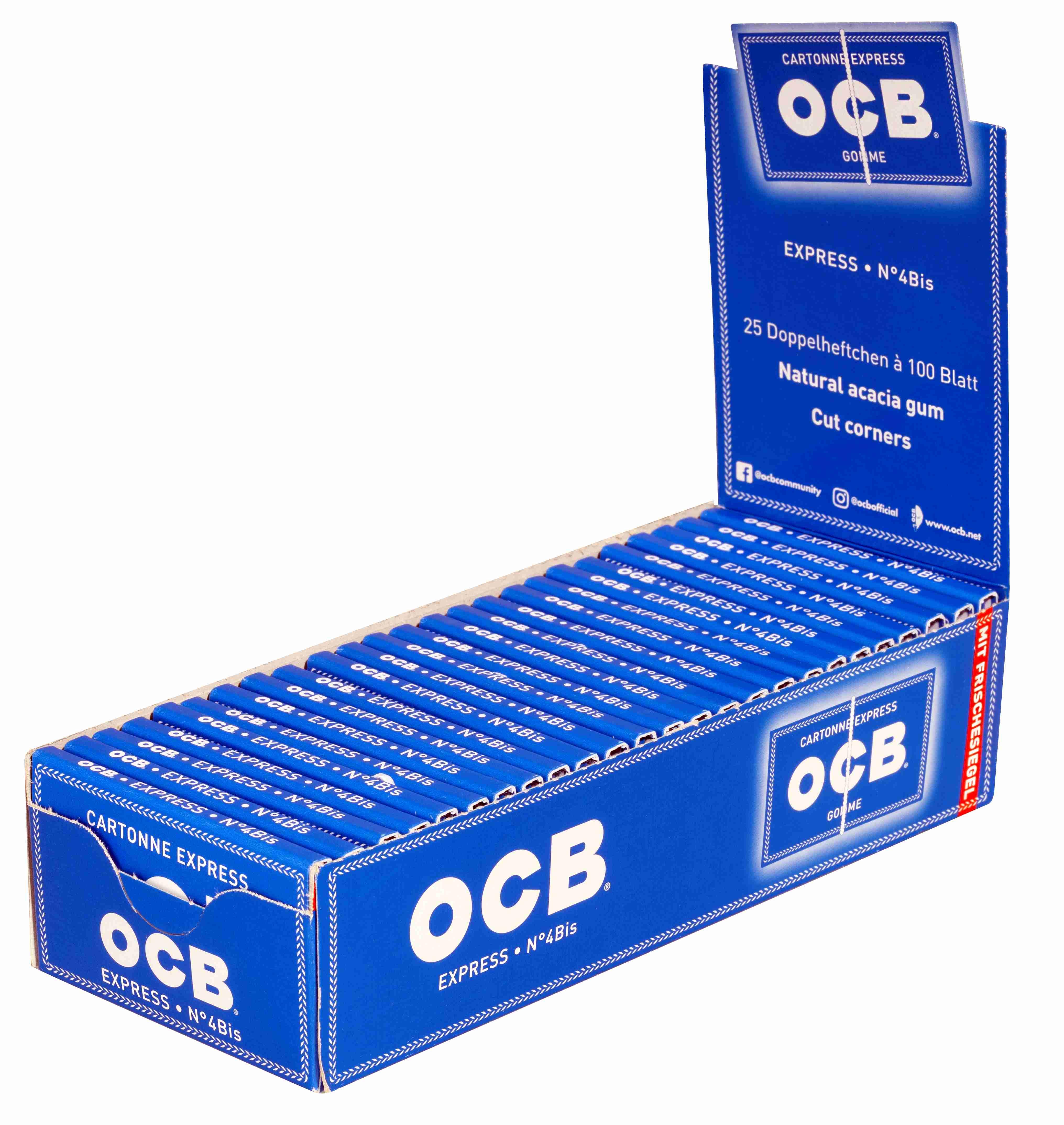 OCB Zigarettenpapier blau 1 Stange