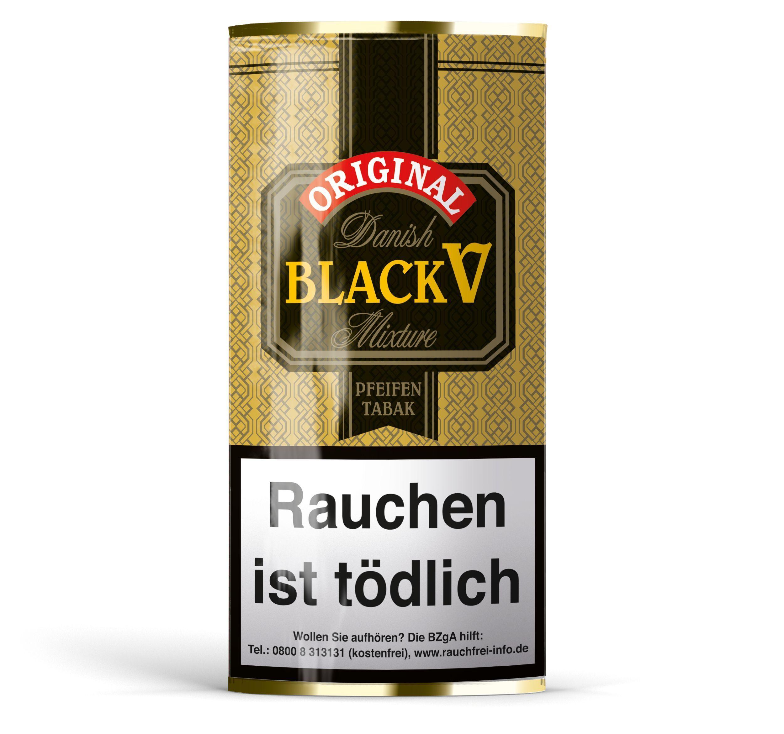 Danish Pfeifentabak Black V (Vanilla) 1 Packung