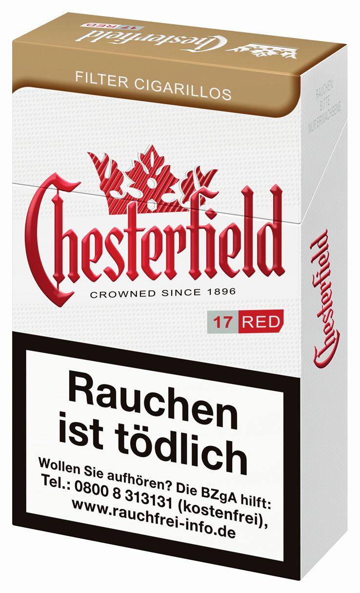 Chesterfield Zigarillos Red King Size 1 Stange
