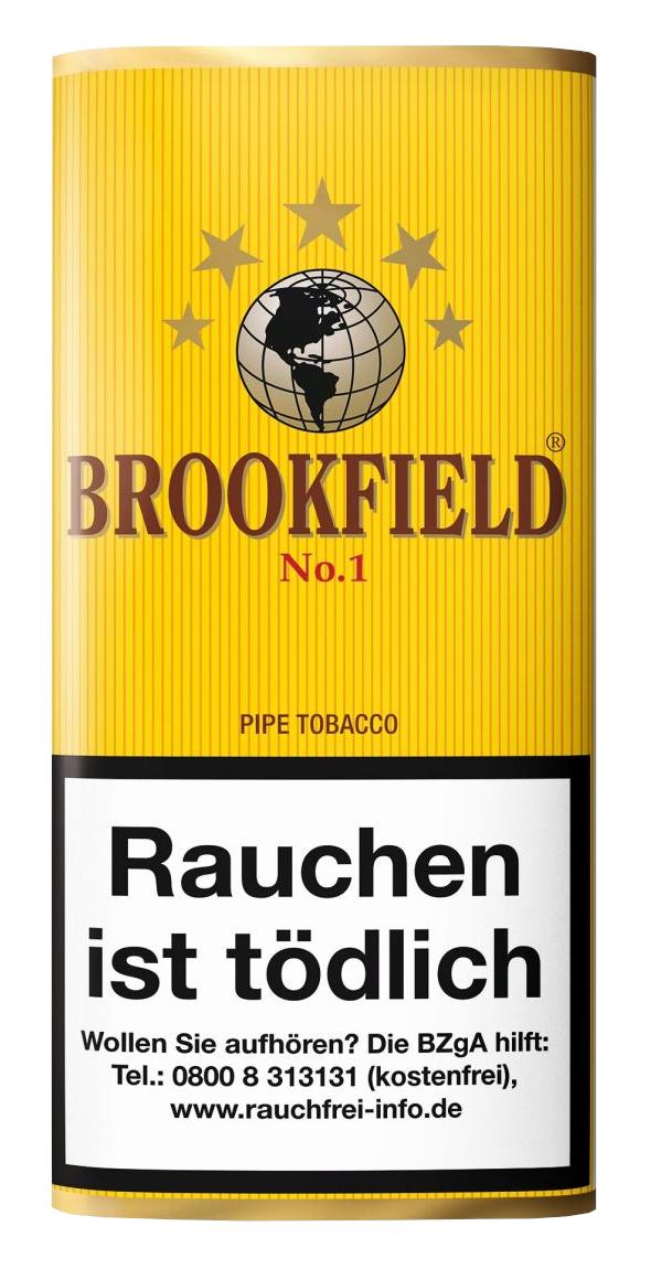 Brookfield Pfeifentabak No.1 Aromatic Blend 1 Packung 50 Gramm