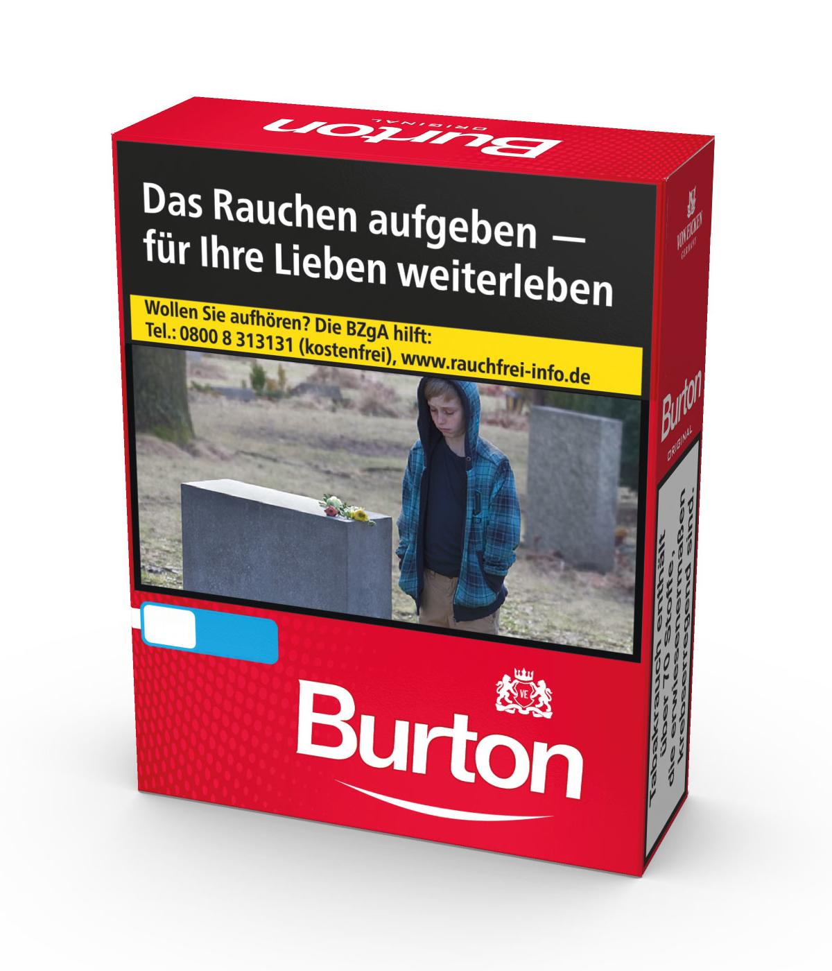 Burton Zigaretten Original XL 1 Packung