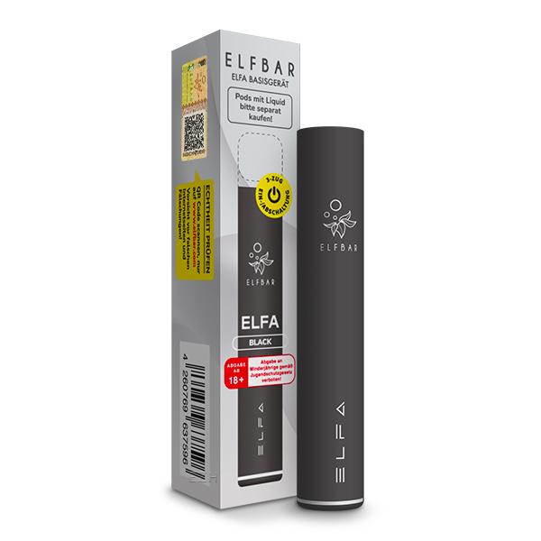 Elfbar ELFA Pod-Kit Schwarz 1 Packung