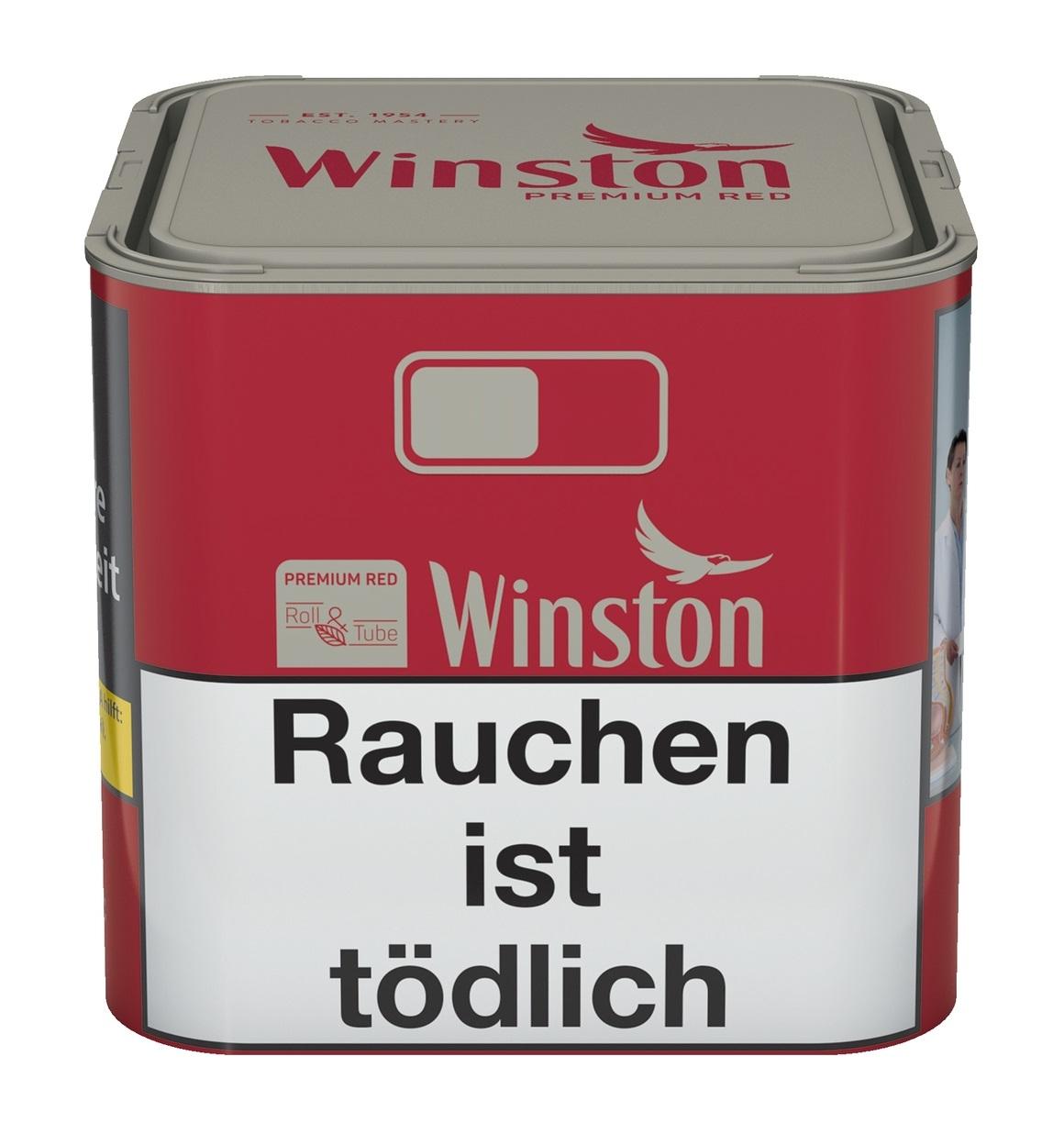 Winston Premium Red Zigarettentabak S 1 Dose 58 Gramm