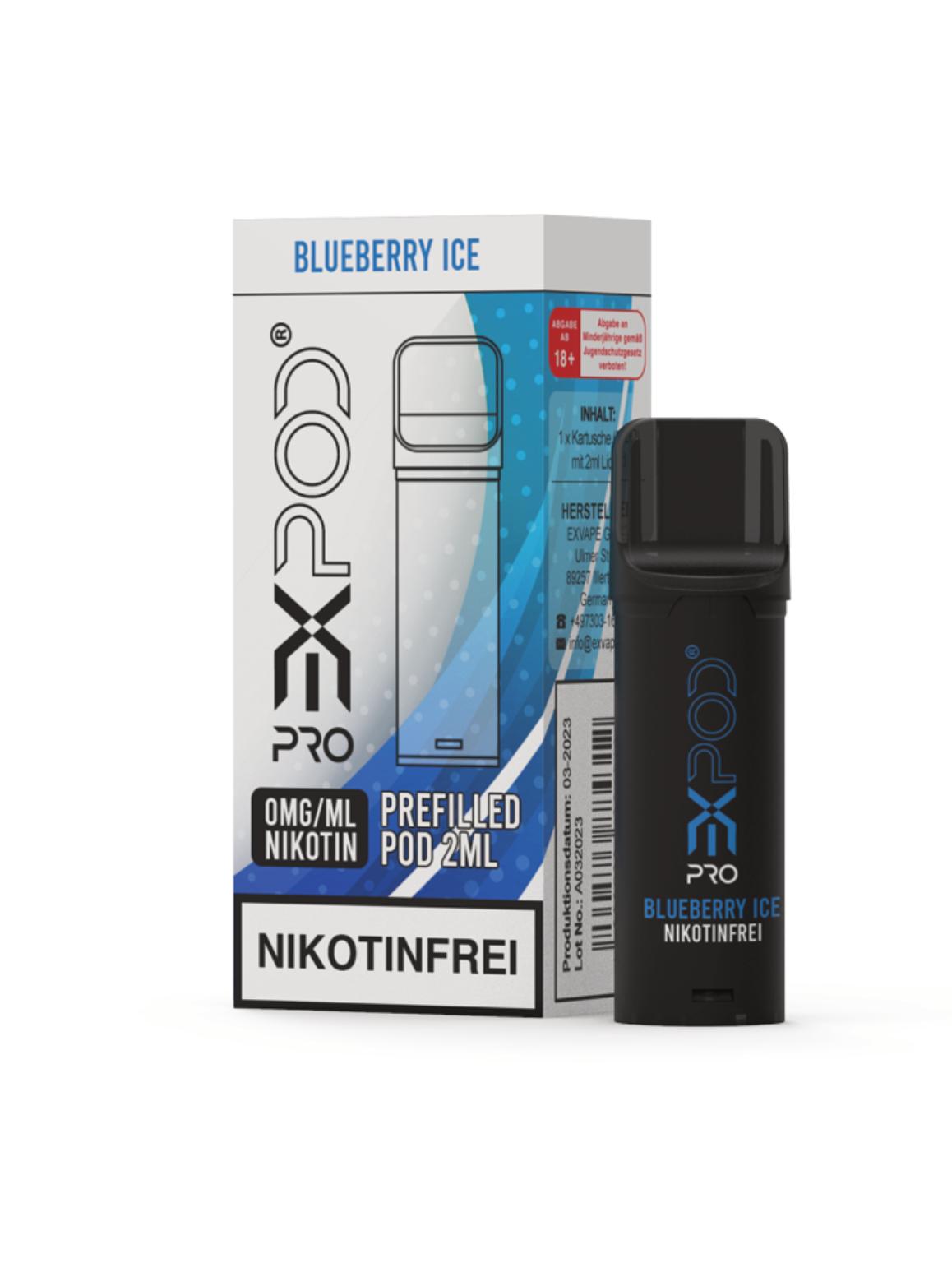 Expod Pro Pod Blueberry Ice nikotinfrei 1 Packung 1 Stück