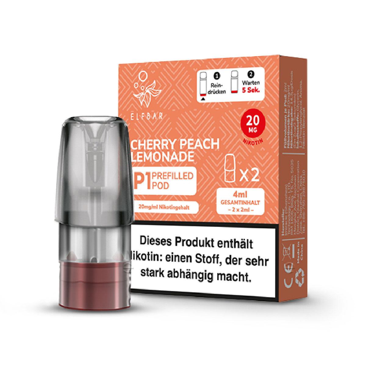 Elfbar Mate 500 Cherry Peach Lemonade 20mg/ml  1 Packung 2 Stück