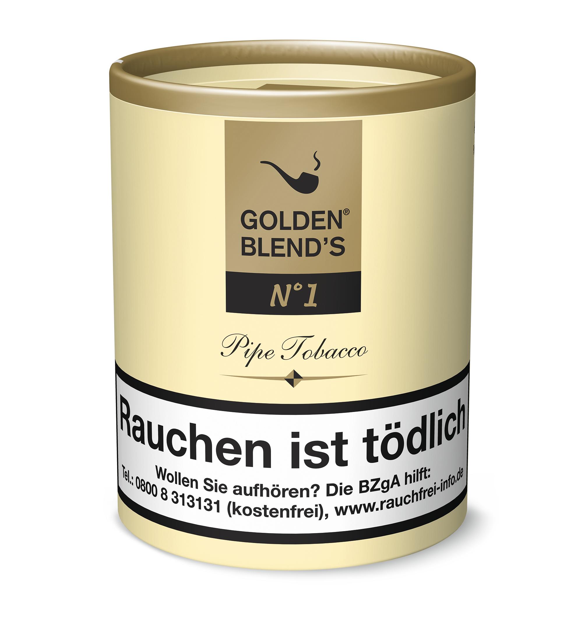 Golden Blend`s Pfeifentabak No. 1 (Vanilla) 1 Dose 200 Gramm