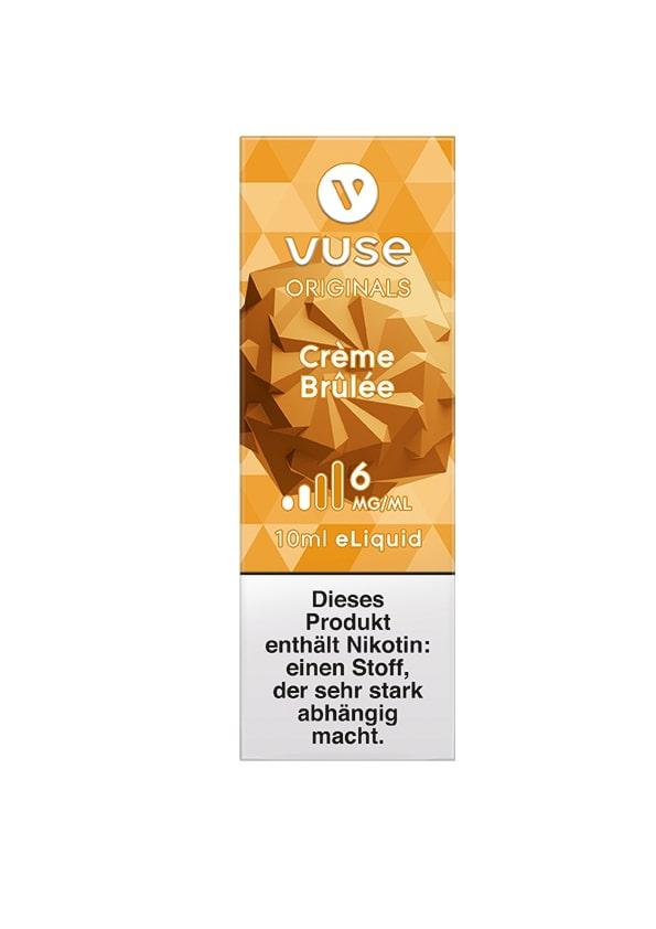 Vuse Liquid Bottle Crème Brûlée 6mg 1 Packung