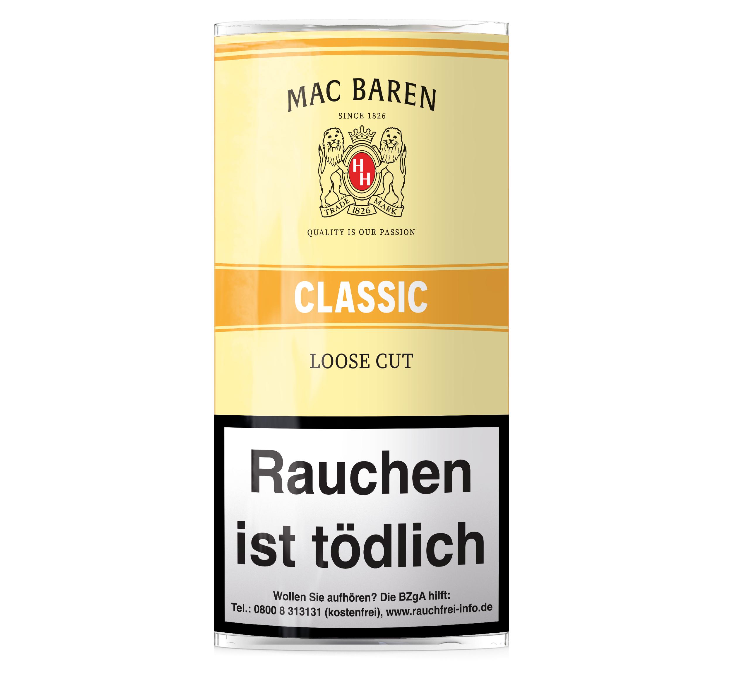 Mac Baren Pfeifentabak Classic Loose Cut 1 Stange