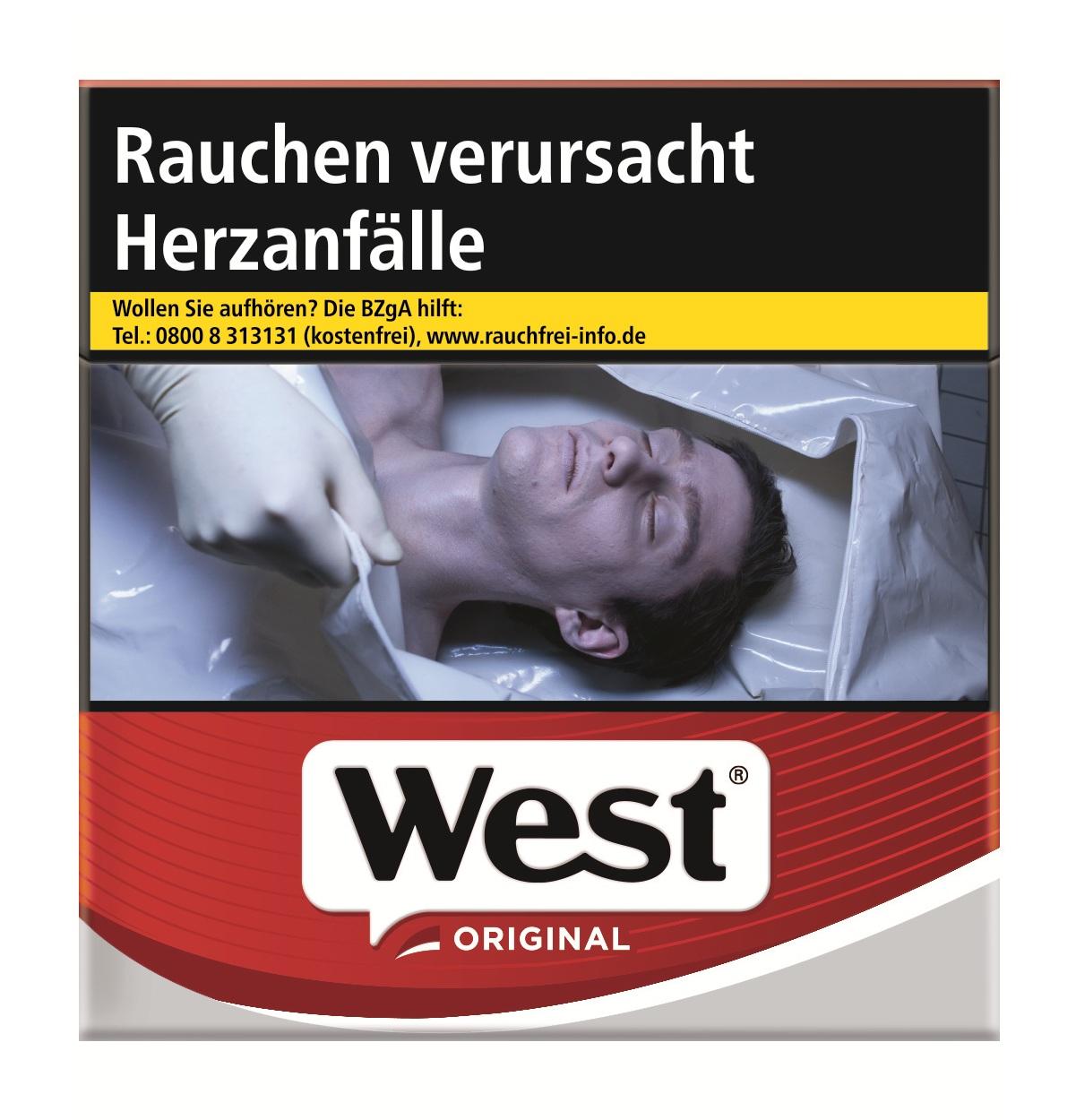 West Original Zigaretten 1 Stange
